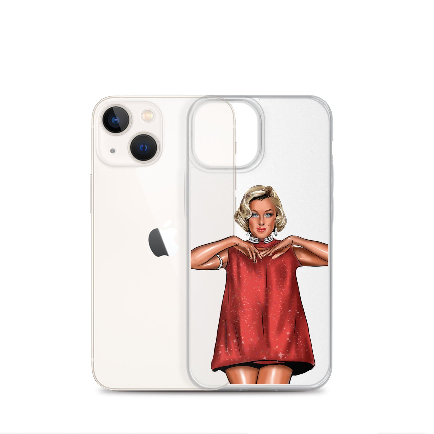 Marilyn, Clear Case for iPhone®