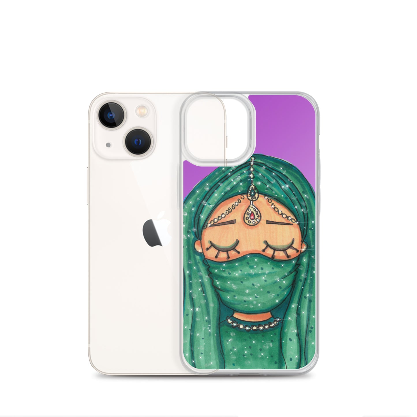 Arabian Beauty, Arabic girl, Clear Case for iPhone®