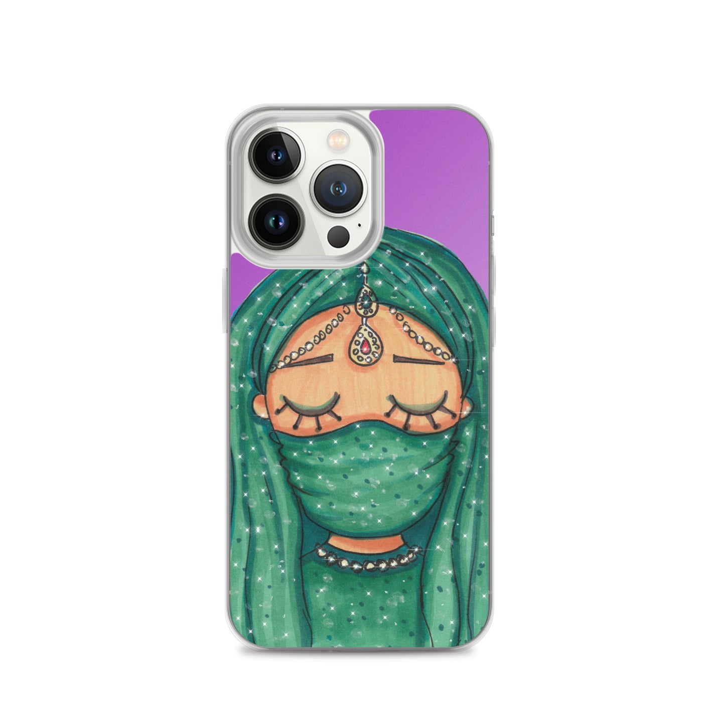 Arabian Beauty, Arabic girl, Clear Case for iPhone®