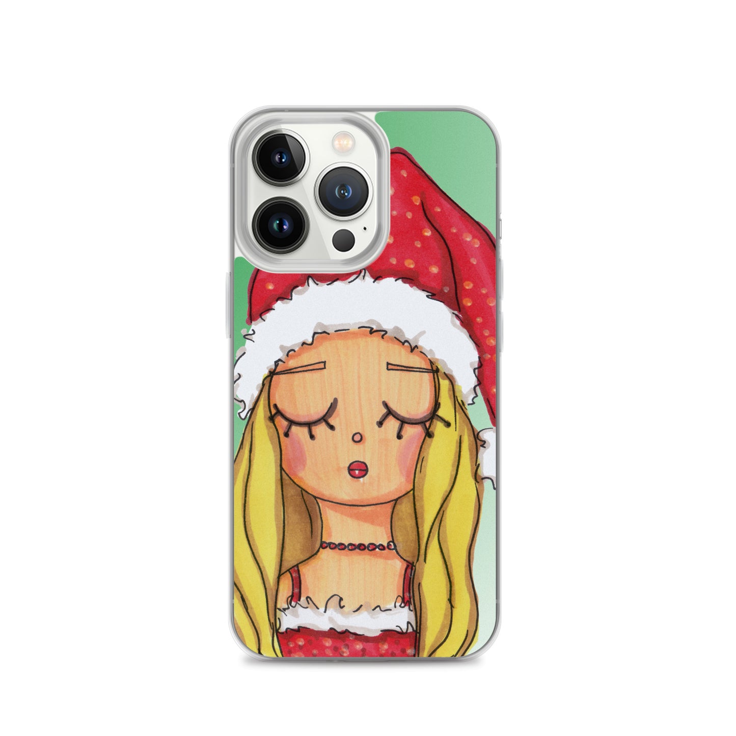 Santa Baby, Christmas, Clear Case for iPhone®