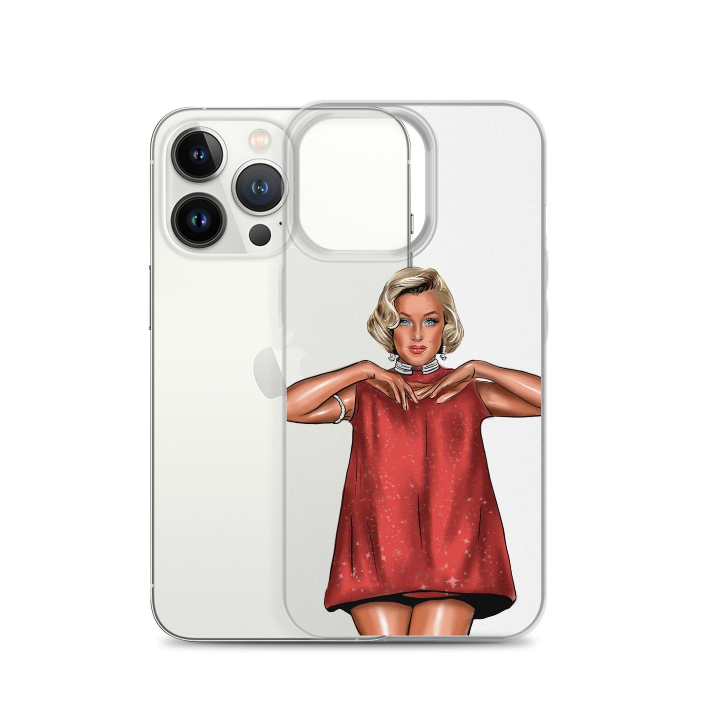 Marilyn, Clear Case for iPhone®