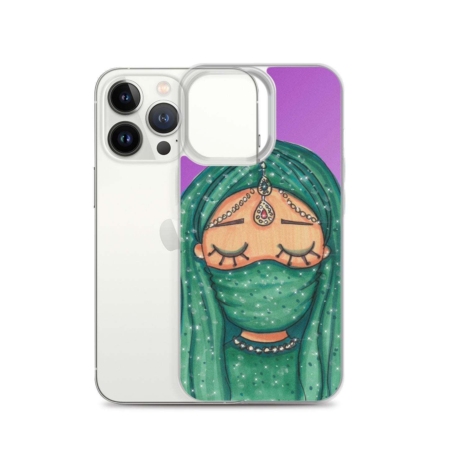 Arabian Beauty, Arabic girl, Clear Case for iPhone®