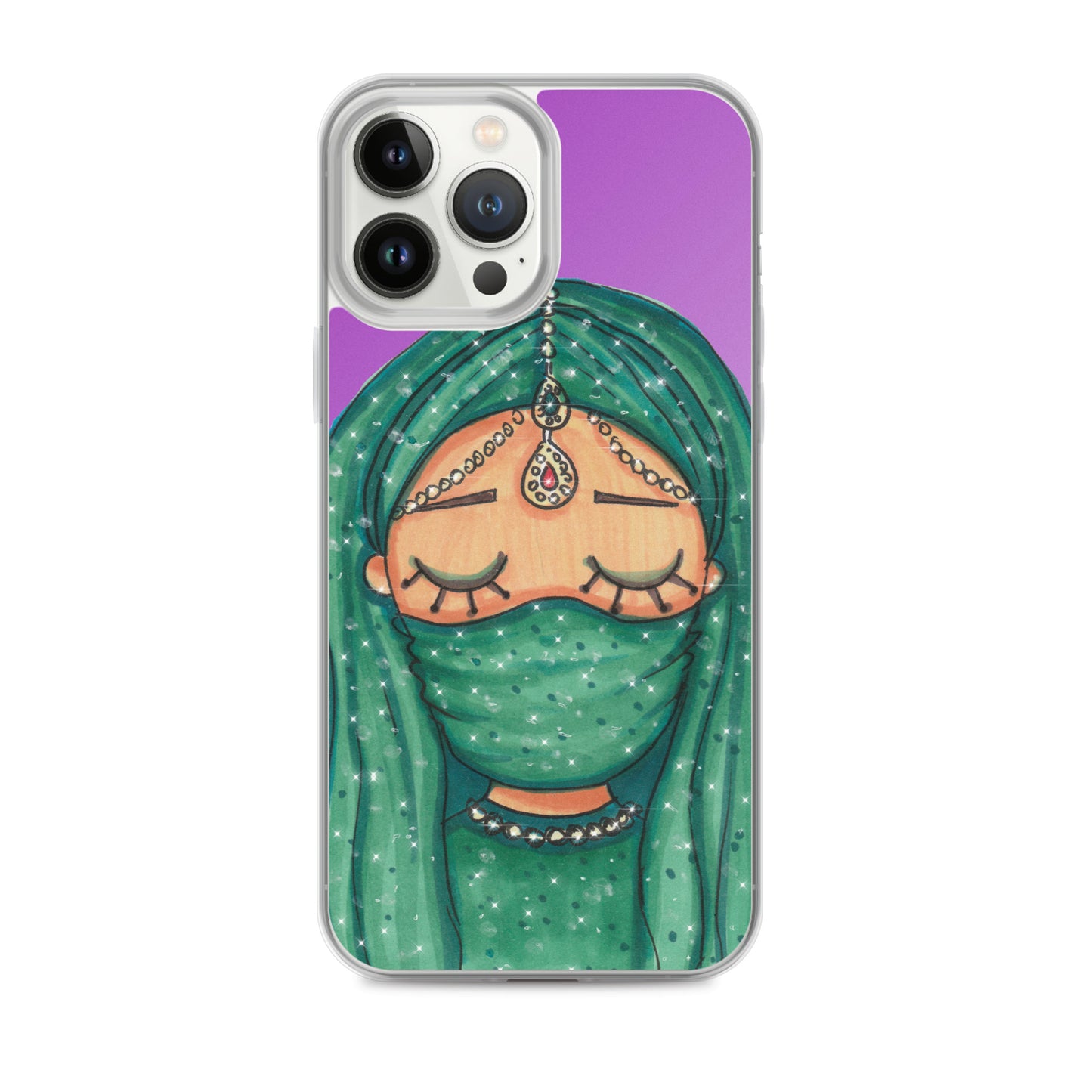 Arabian Beauty, Arabic girl, Clear Case for iPhone®