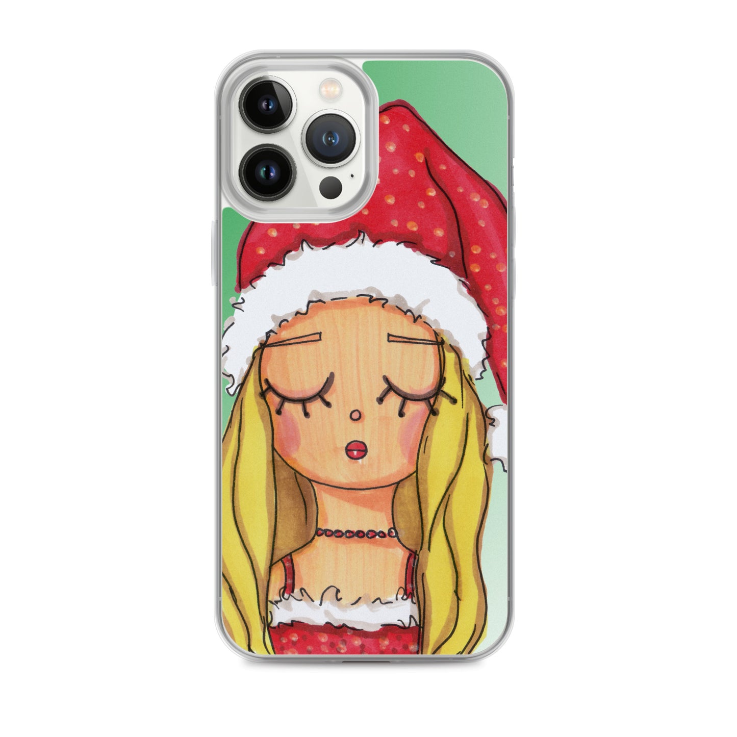 Santa Baby, Christmas, Clear Case for iPhone®