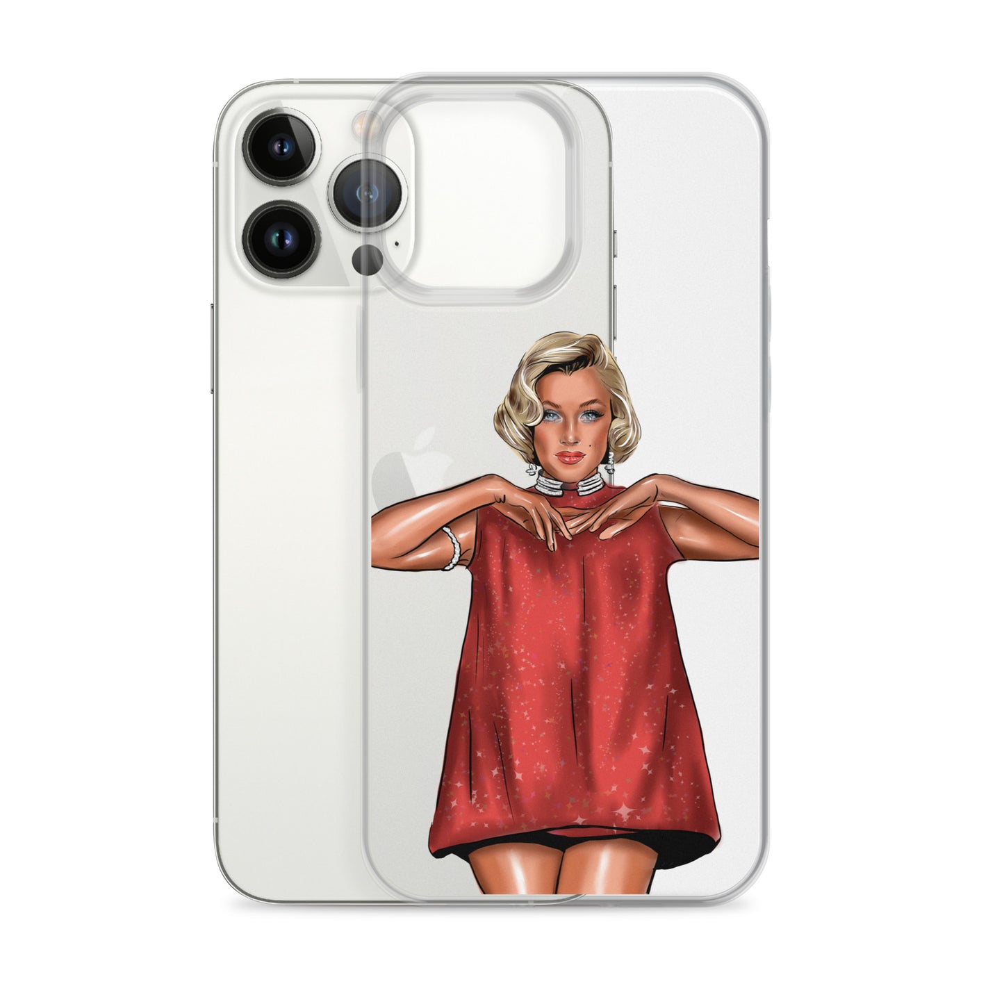 Marilyn, Clear Case for iPhone®