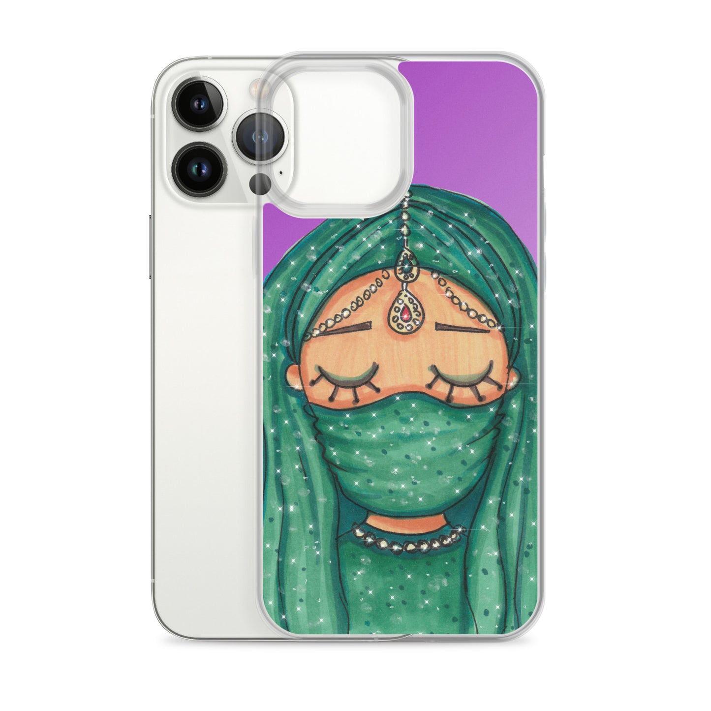 Arabian Beauty, Arabic girl, Clear Case for iPhone®