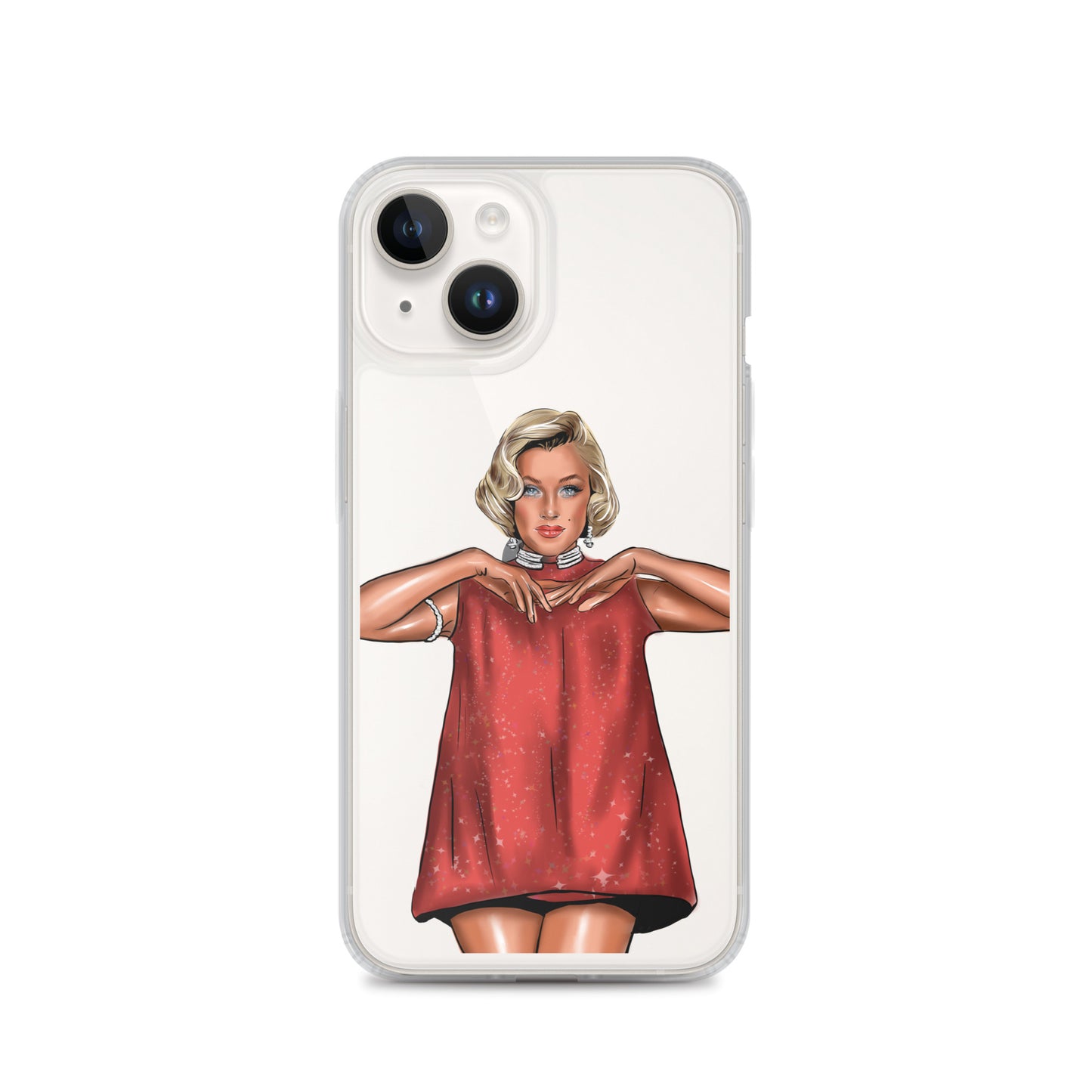 Marilyn, Clear Case for iPhone®