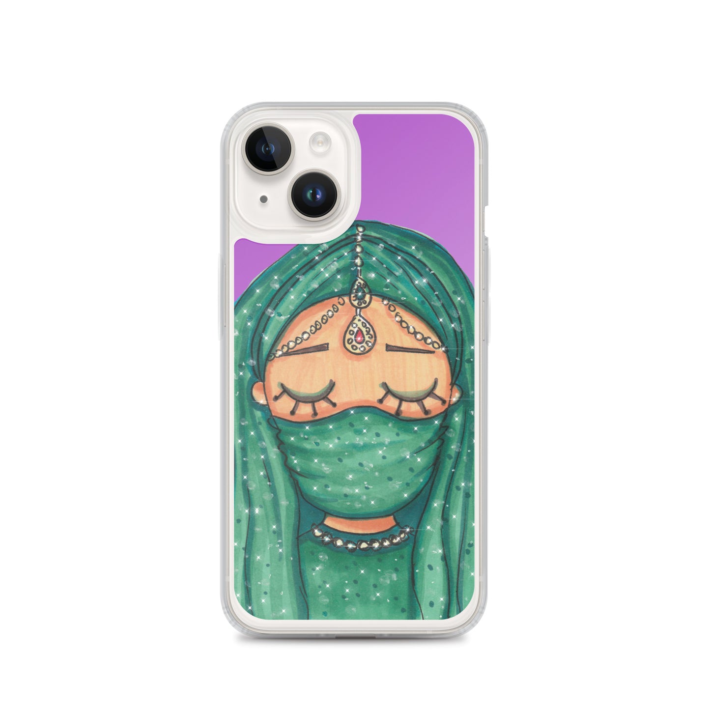 Arabian Beauty, Arabic girl, Clear Case for iPhone®