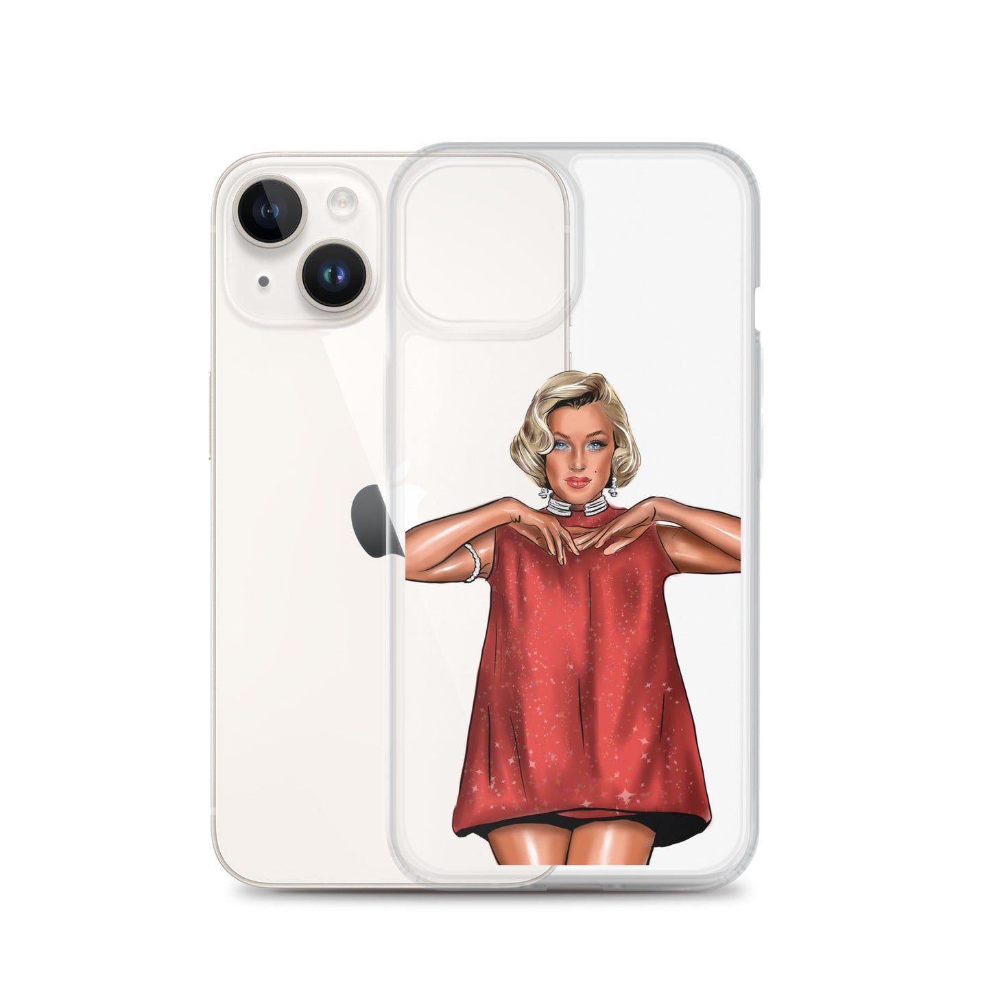 Marilyn, Clear Case for iPhone®