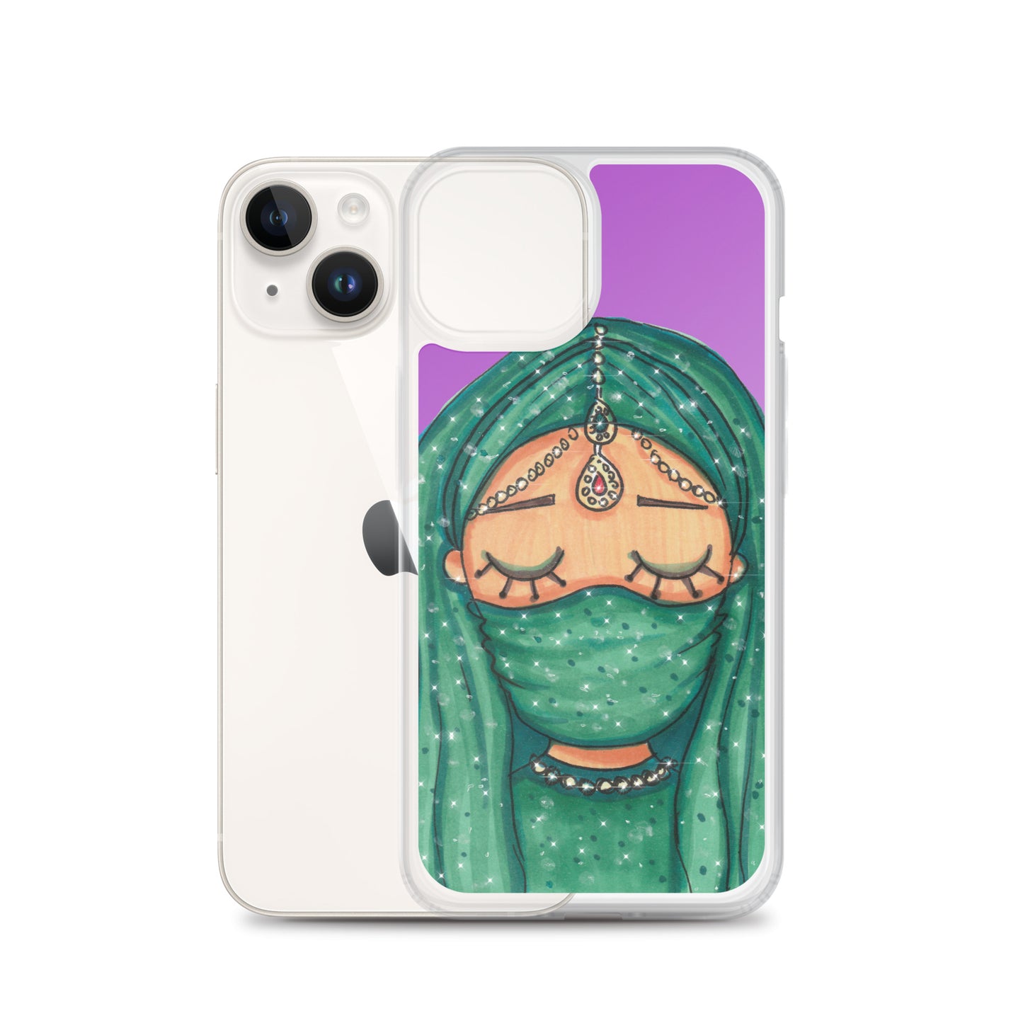 Arabian Beauty, Arabic girl, Clear Case for iPhone®