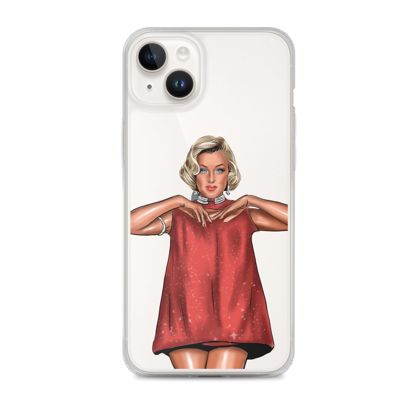 Marilyn, Clear Case for iPhone®