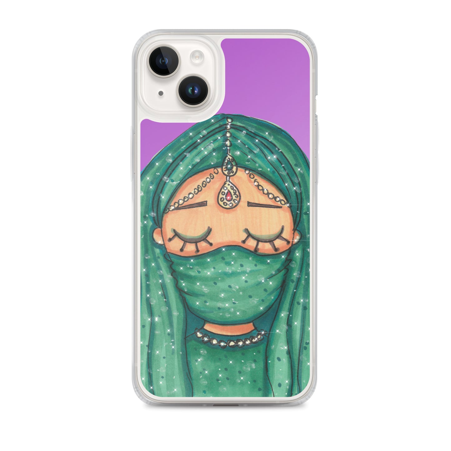 Arabian Beauty, Arabic girl, Clear Case for iPhone®