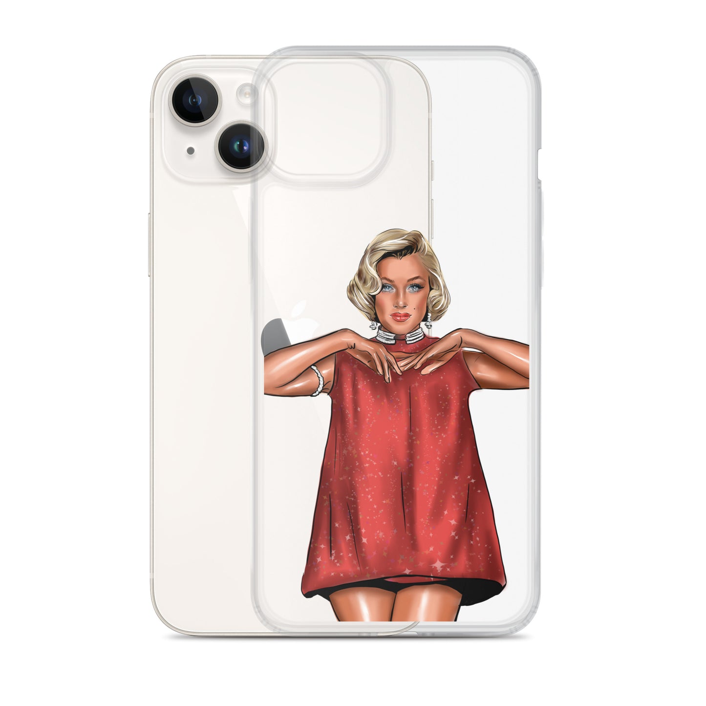 Marilyn, Clear Case for iPhone®