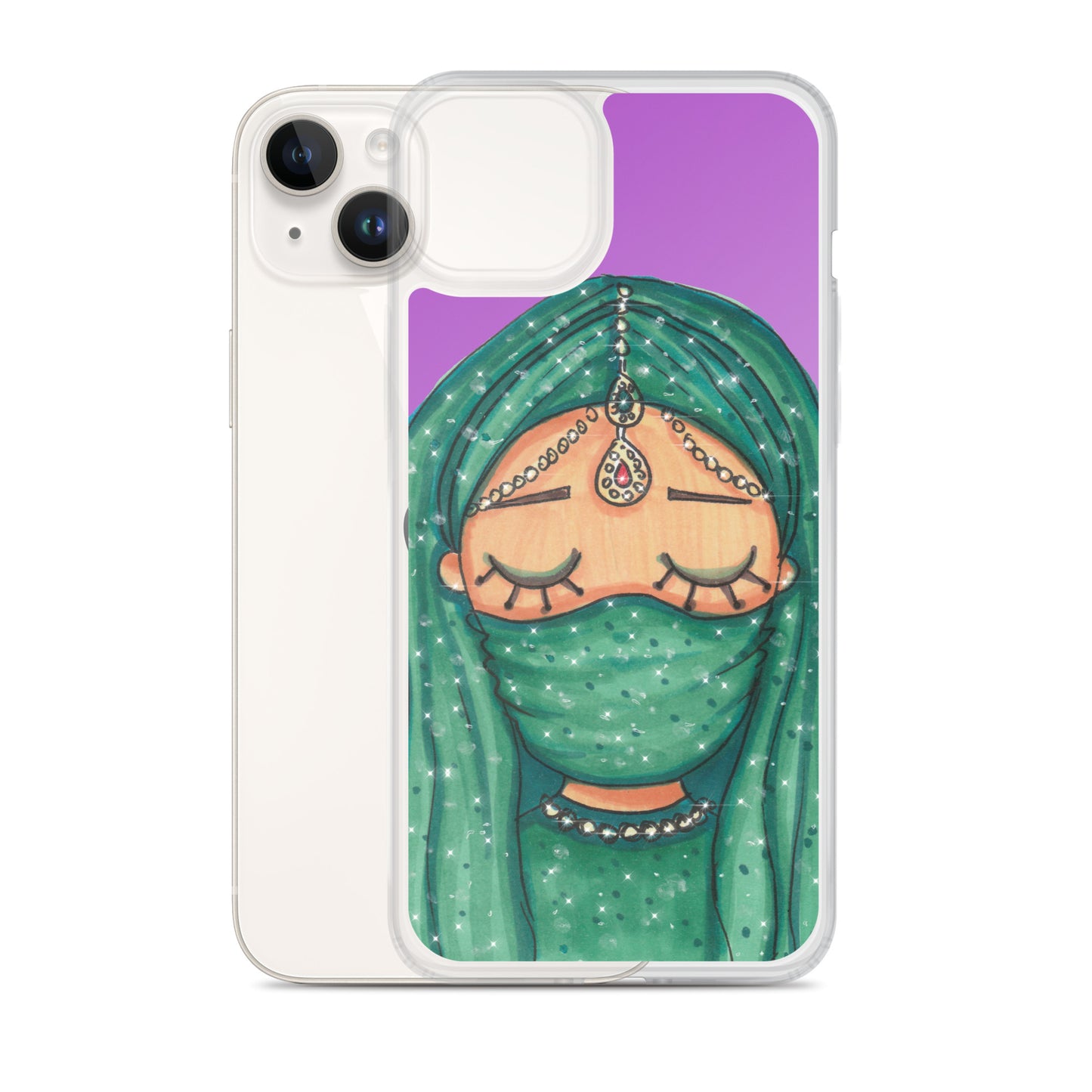 Arabian Beauty, Arabic girl, Clear Case for iPhone®