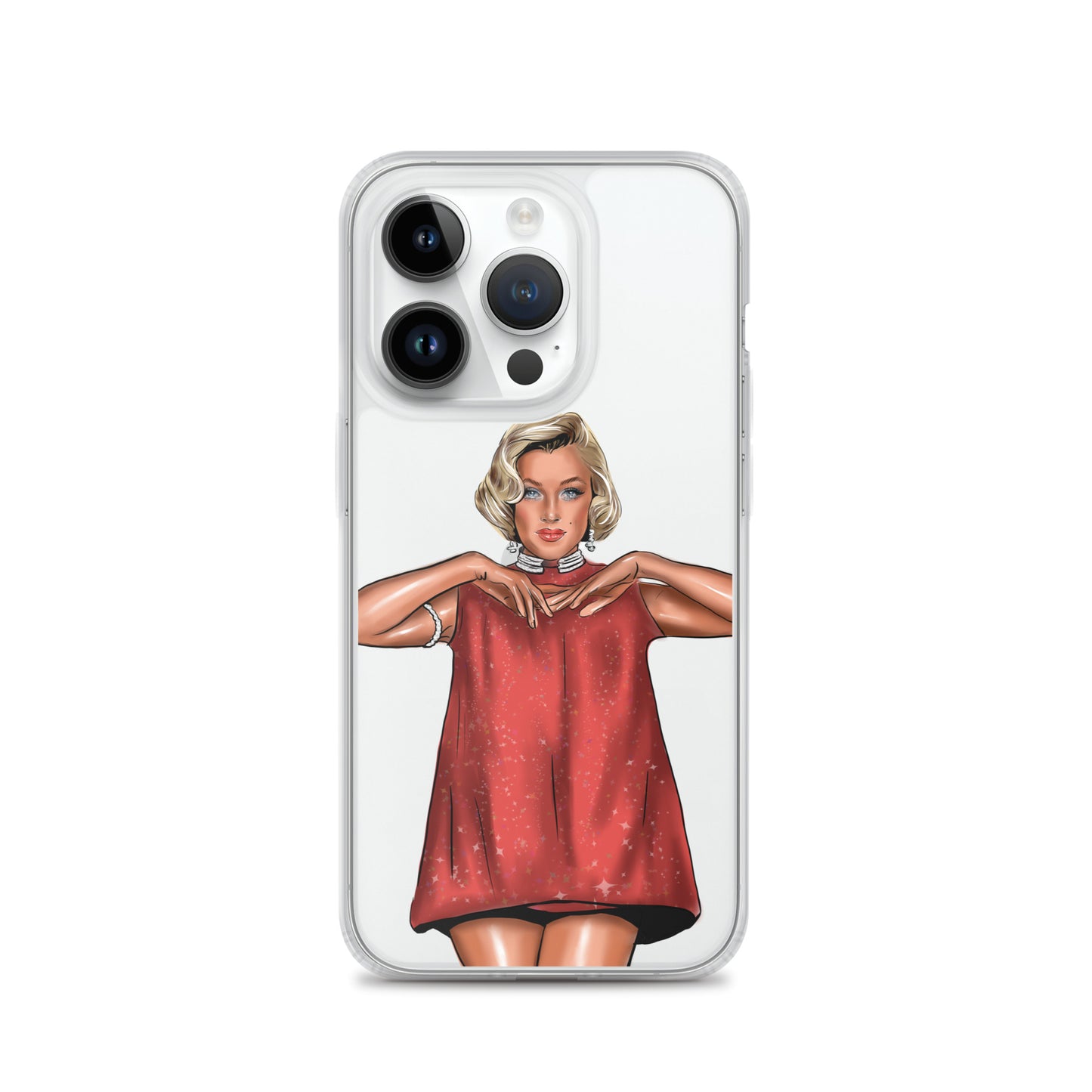 Marilyn, Clear Case for iPhone®