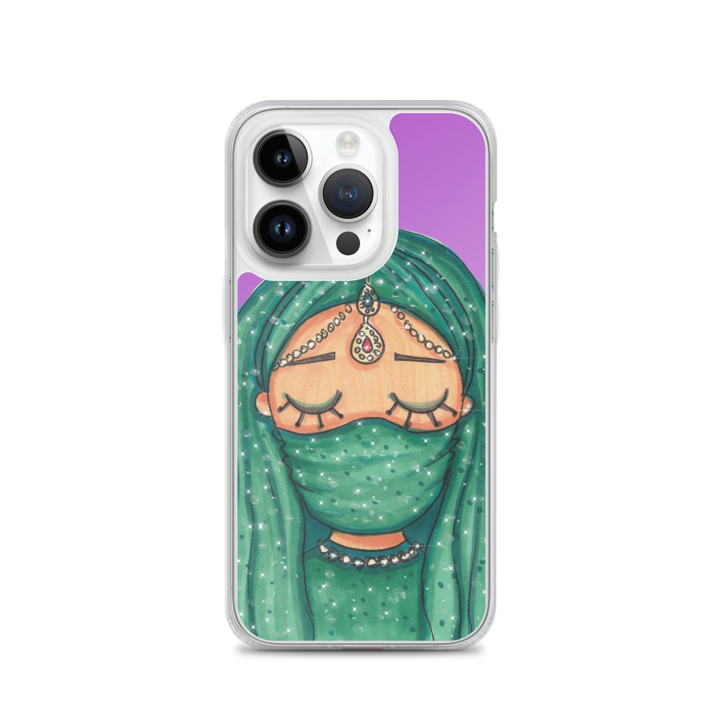 Arabian Beauty, Arabic girl, Clear Case for iPhone®