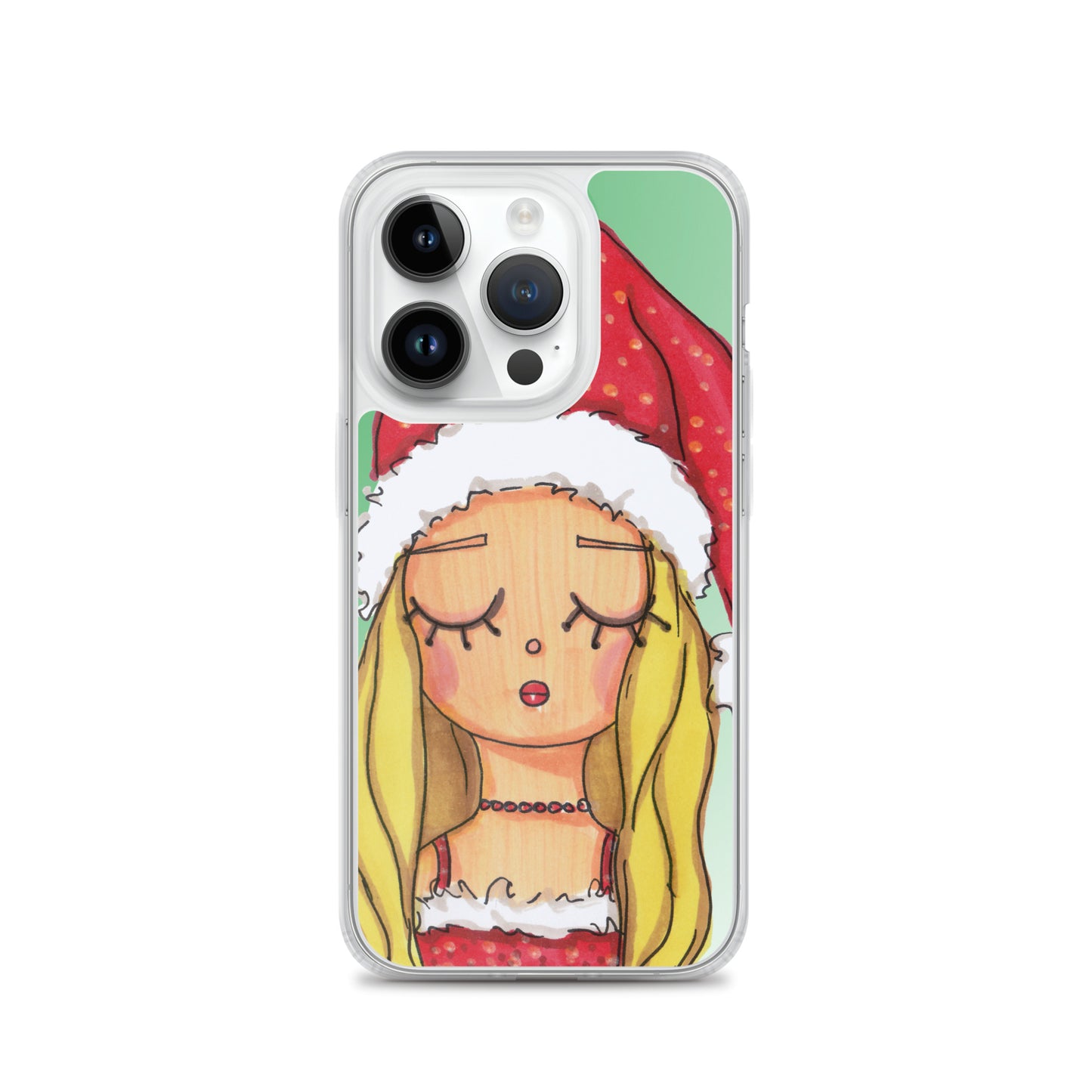 Santa Baby, Christmas, Clear Case for iPhone®