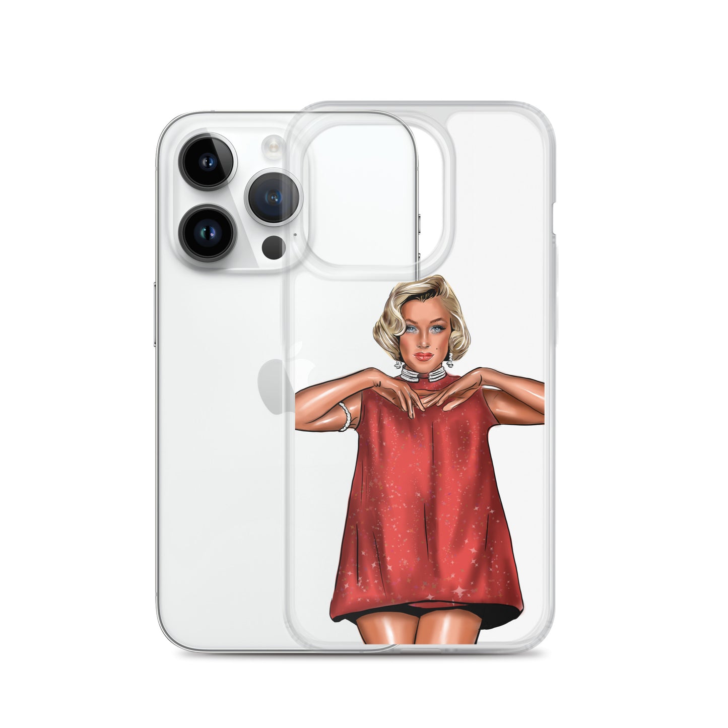 Marilyn, Clear Case for iPhone®