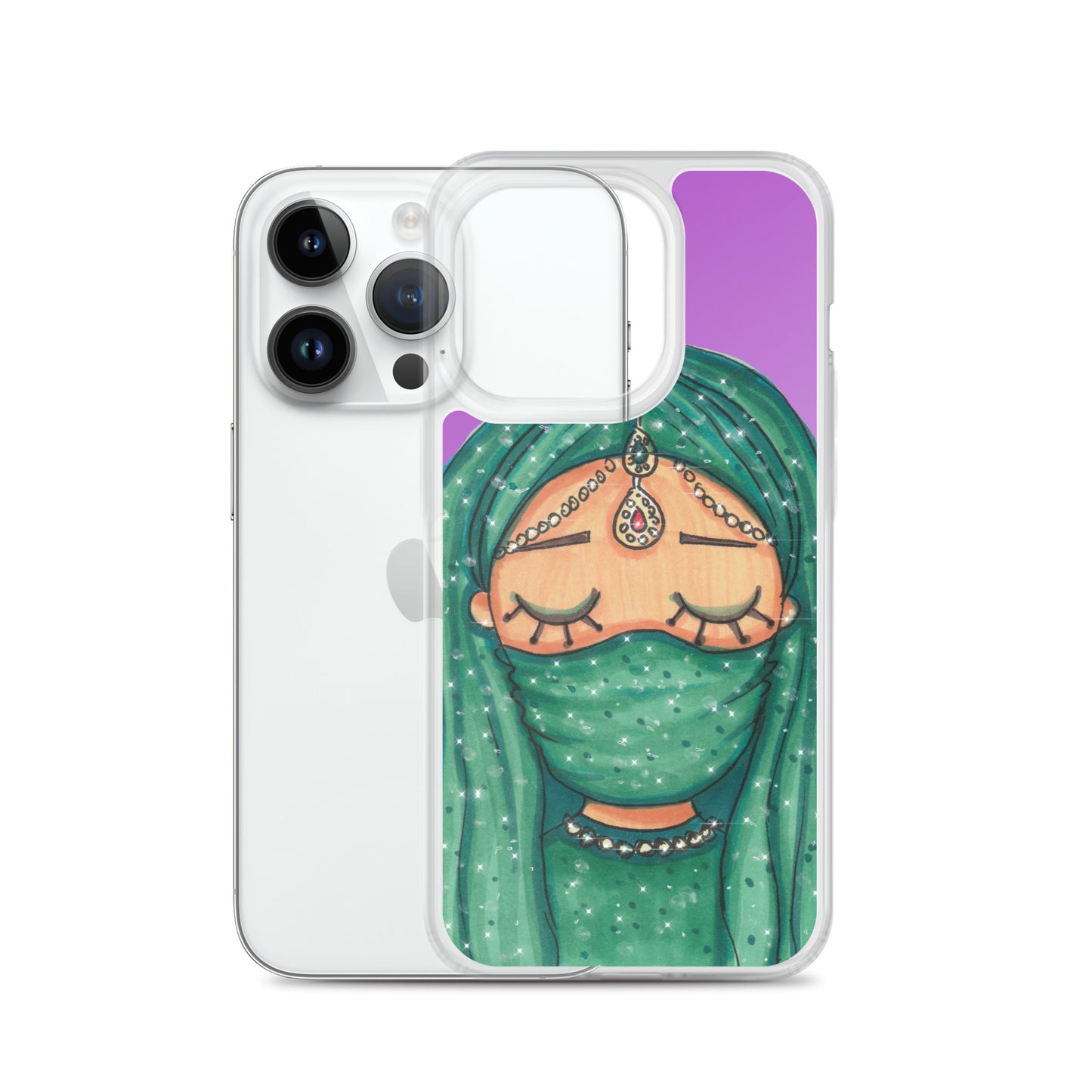 Arabian Beauty, Arabic girl, Clear Case for iPhone®