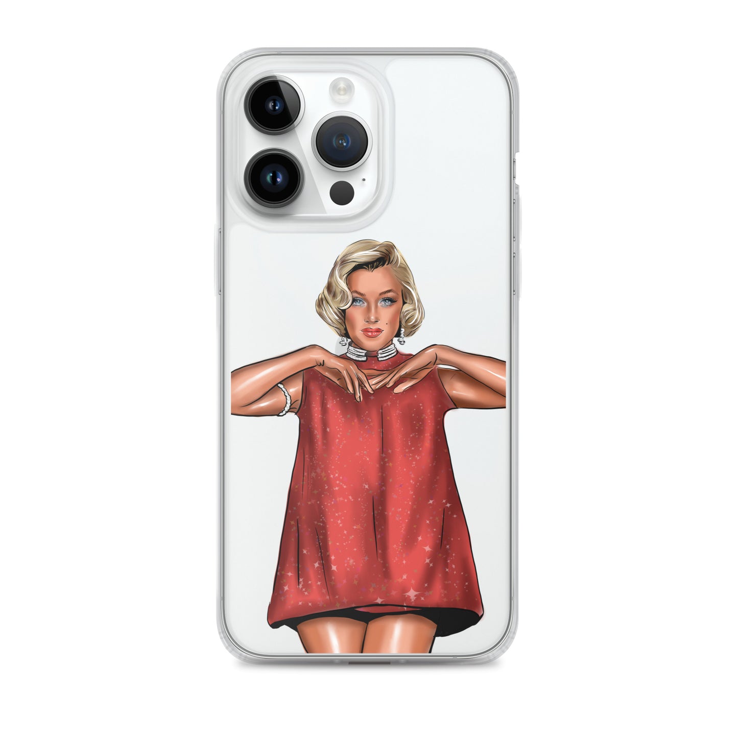 Marilyn, Clear Case for iPhone®