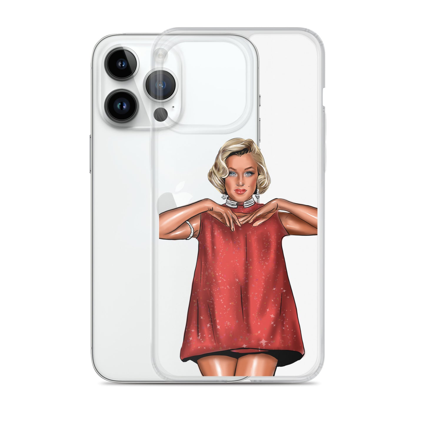 Marilyn, Clear Case for iPhone®