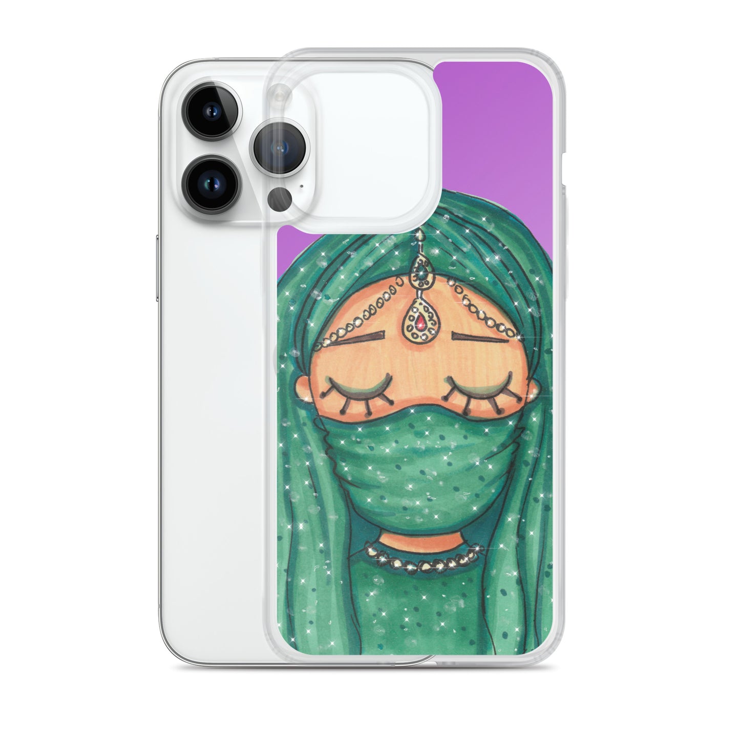 Arabian Beauty, Arabic girl, Clear Case for iPhone®