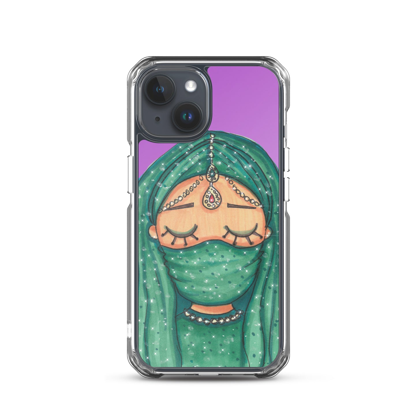 Arabian Beauty, Arabic girl, Clear Case for iPhone®