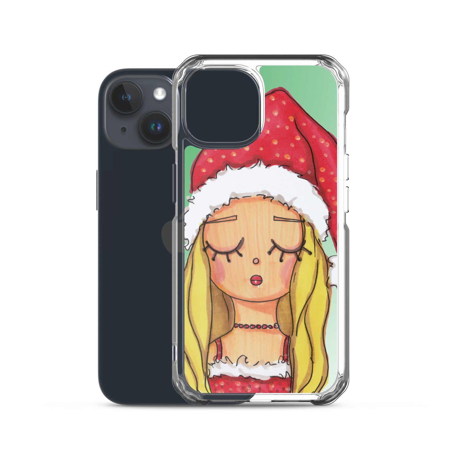 Santa Baby, Christmas, Clear Case for iPhone®