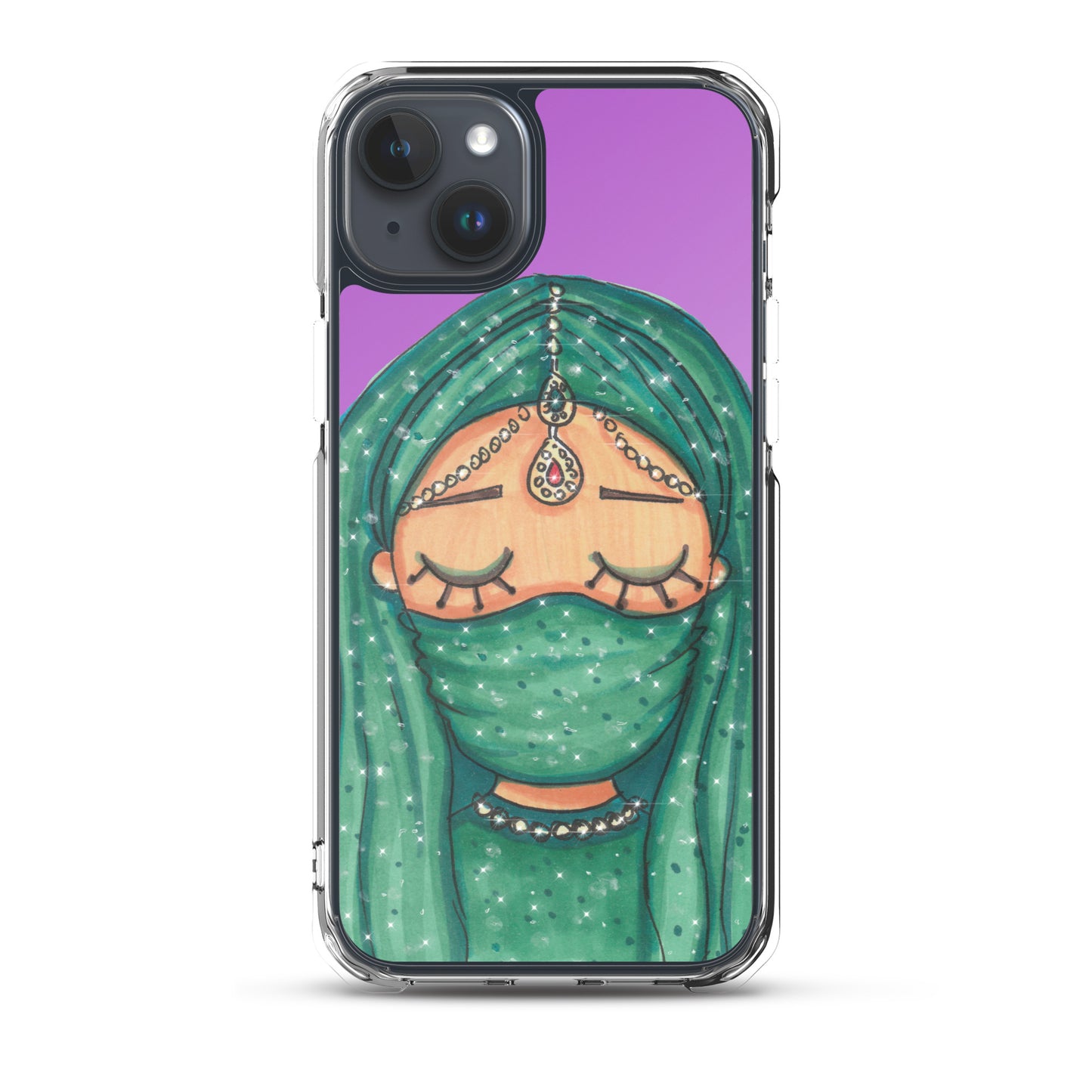 Arabian Beauty, Arabic girl, Clear Case for iPhone®