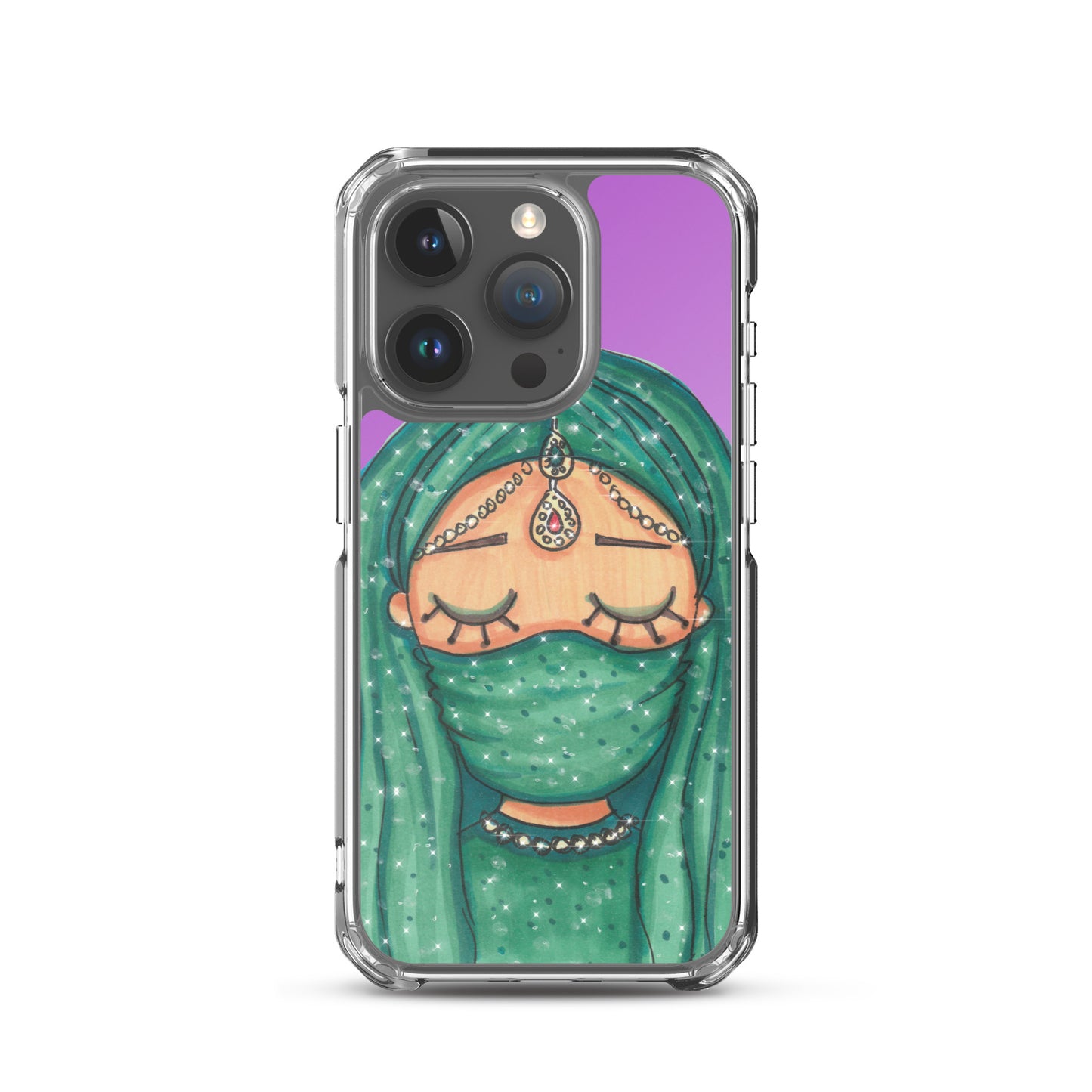 Arabian Beauty, Arabic girl, Clear Case for iPhone®