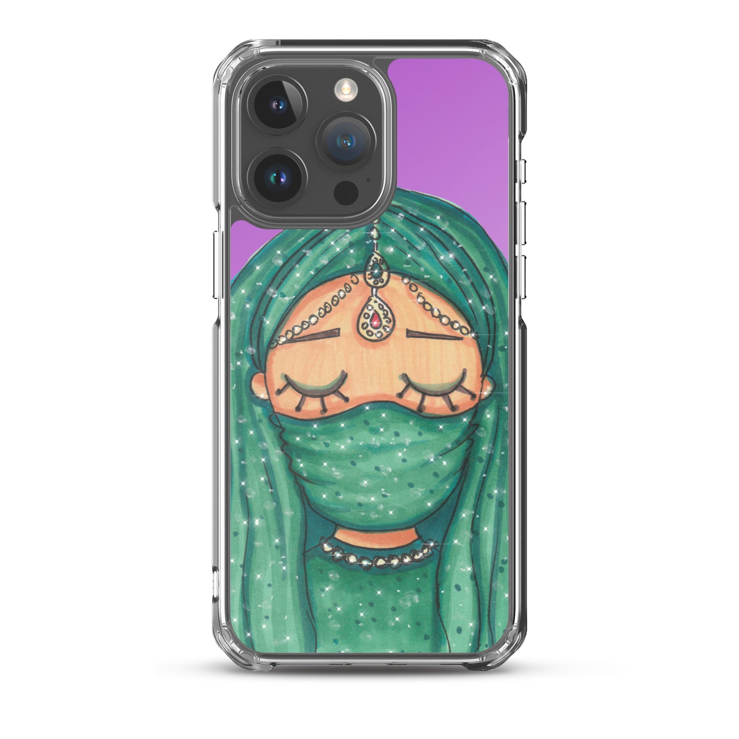 Arabian Beauty, Arabic girl, Clear Case for iPhone®