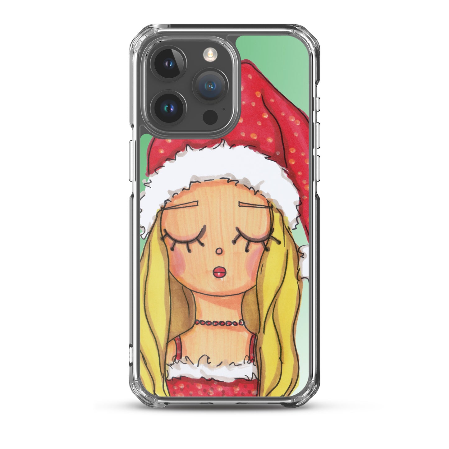 Santa Baby, Christmas, Clear Case for iPhone®