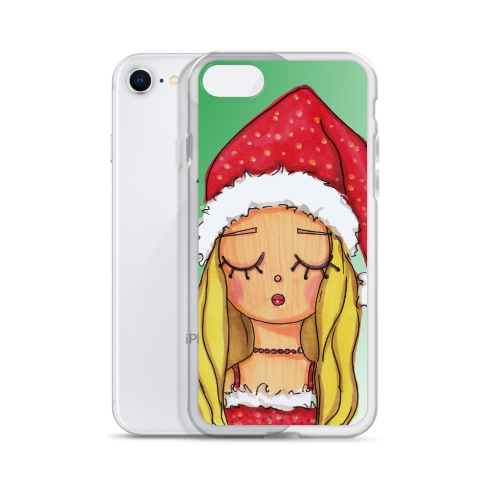 Santa Baby, Christmas, Clear Case for iPhone®