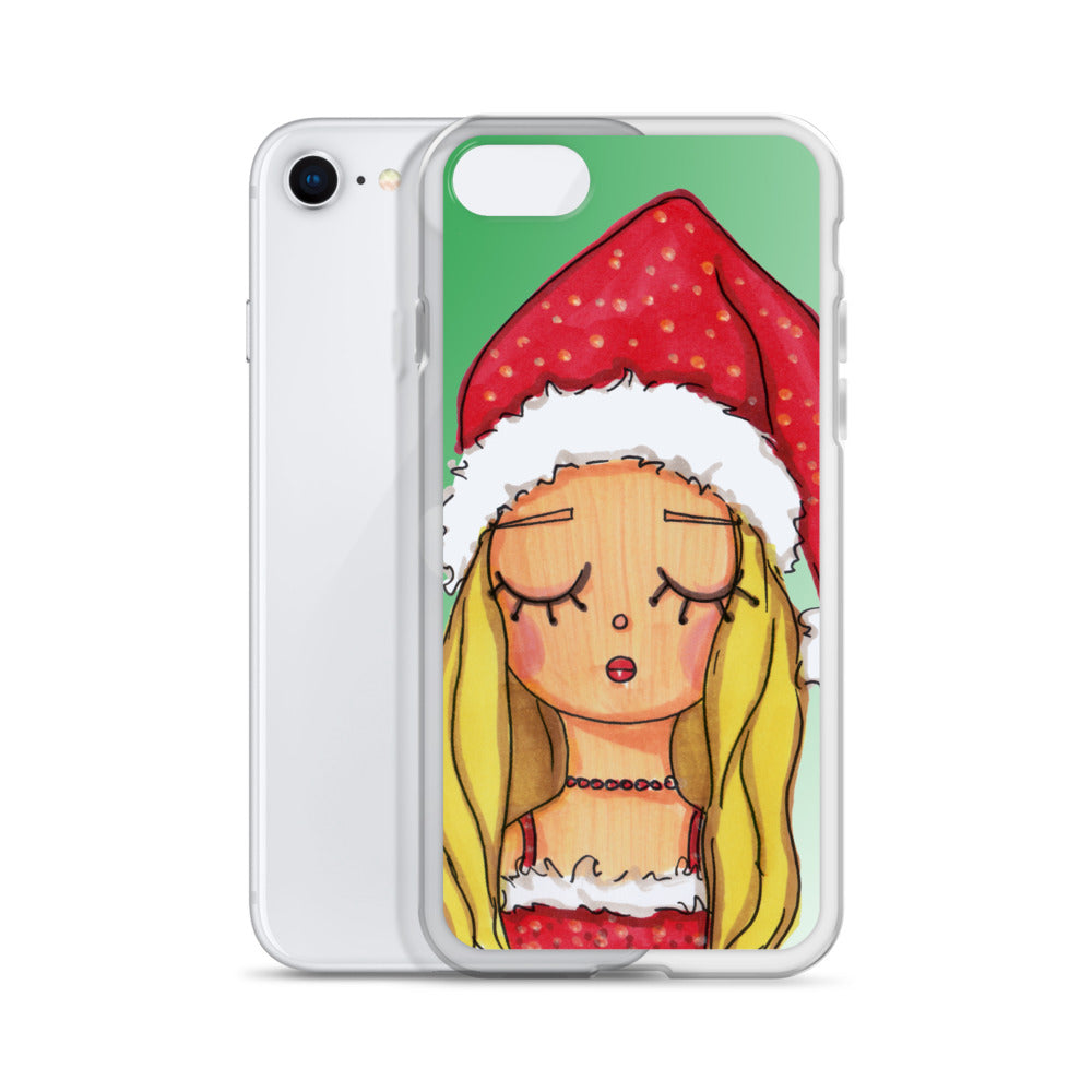 Santa Baby, Christmas, Clear Case for iPhone®