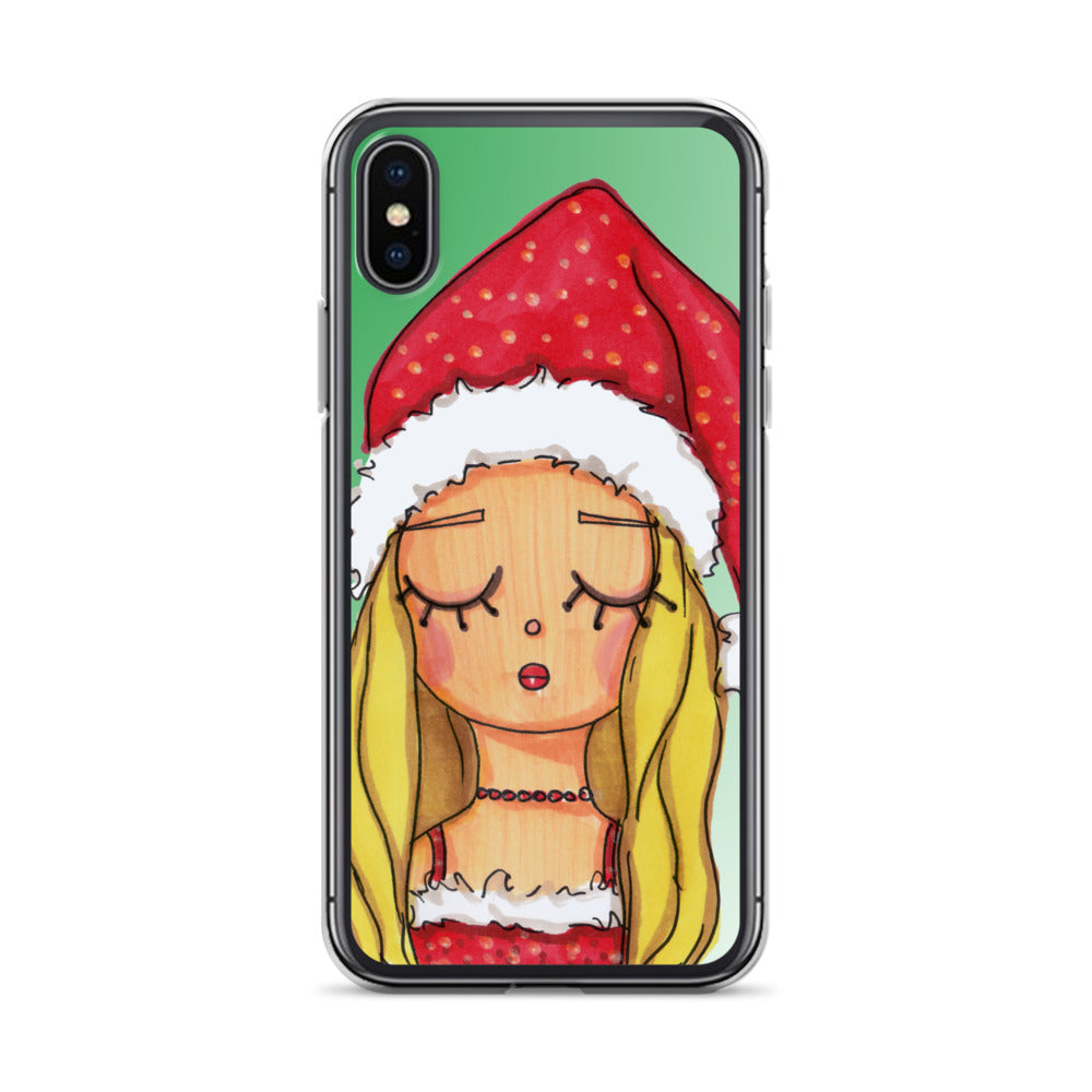 Santa Baby, Christmas, Clear Case for iPhone®