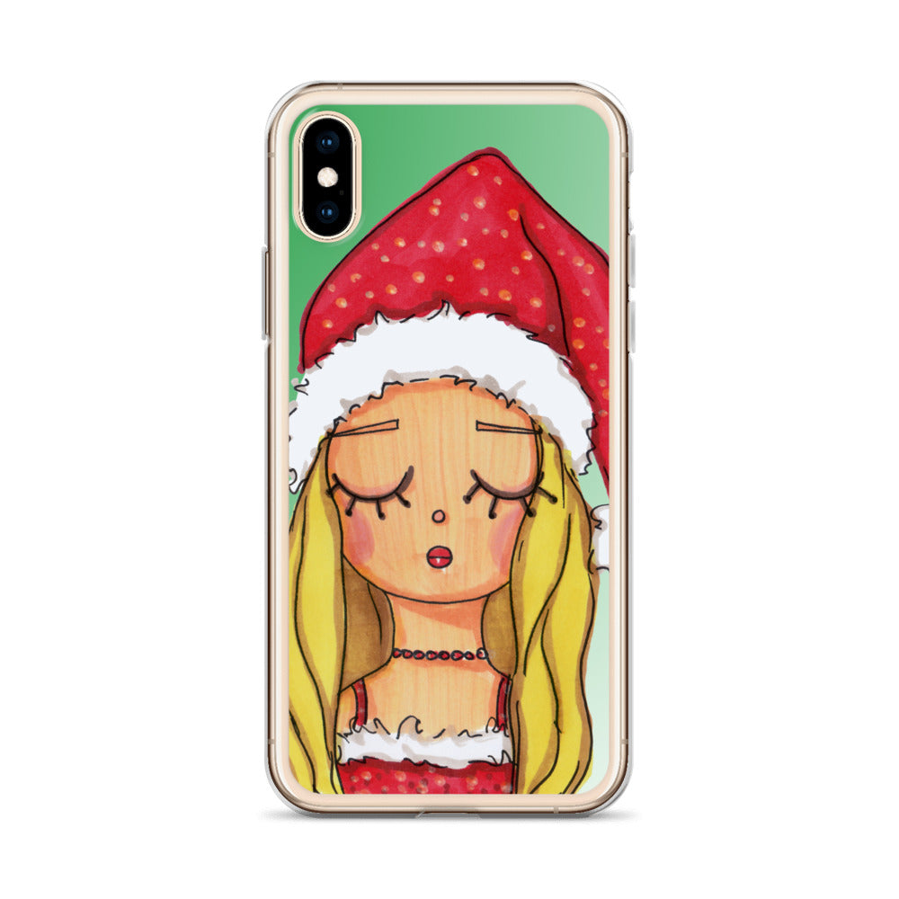 Santa Baby, Christmas, Clear Case for iPhone®