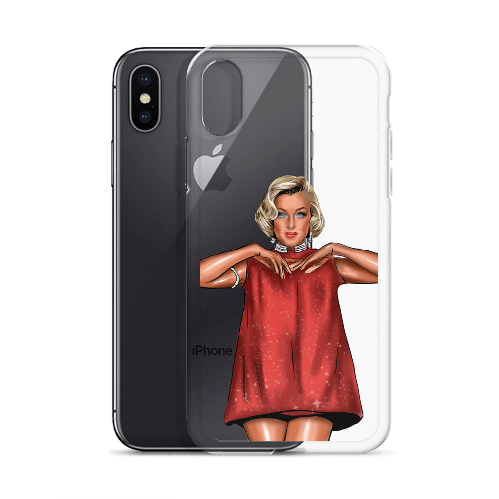 Marilyn, Clear Case for iPhone®