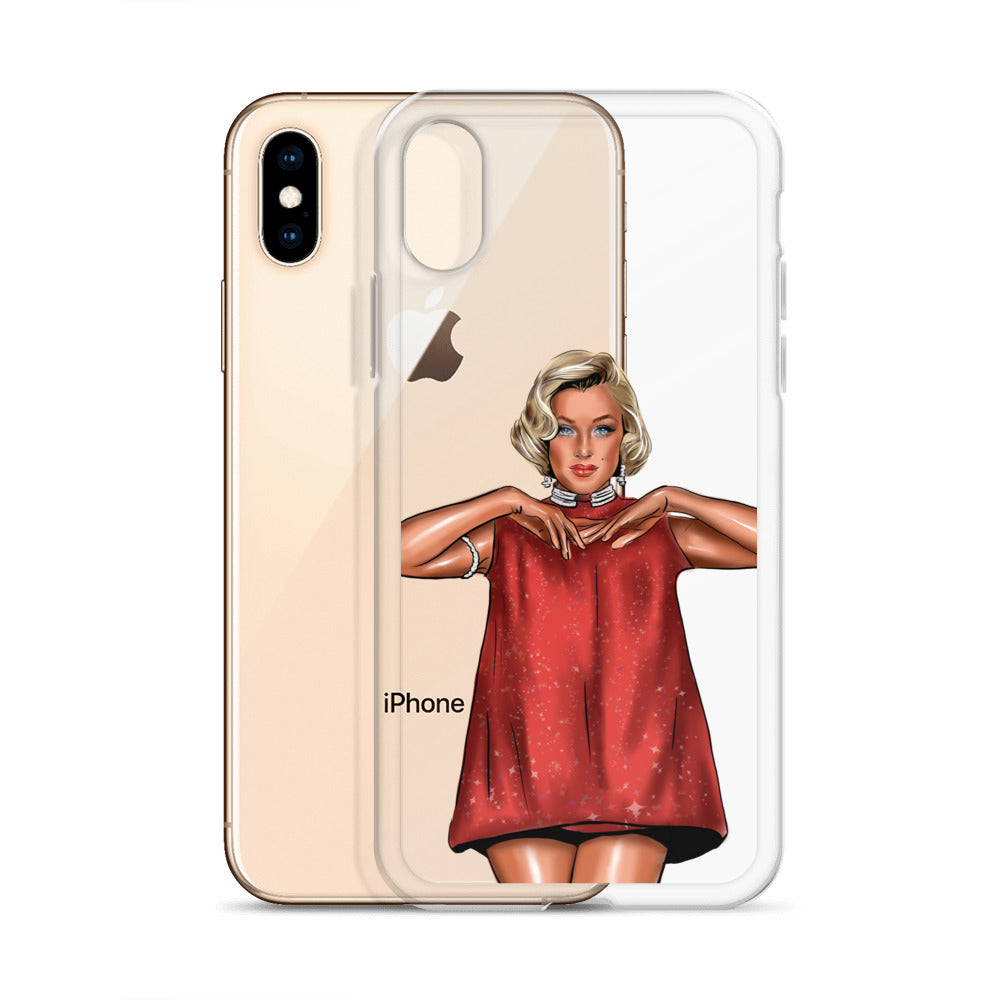 Marilyn, Clear Case for iPhone®