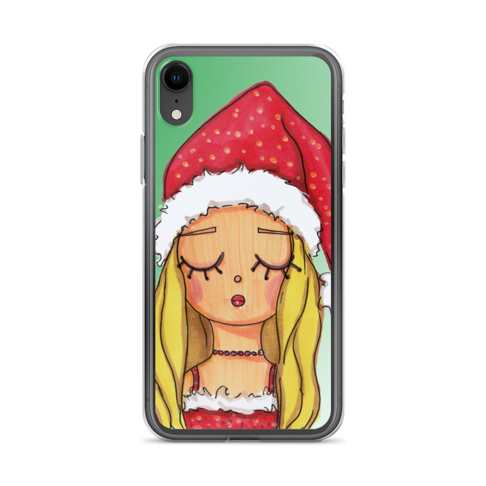 Santa Baby, Christmas, Clear Case for iPhone®