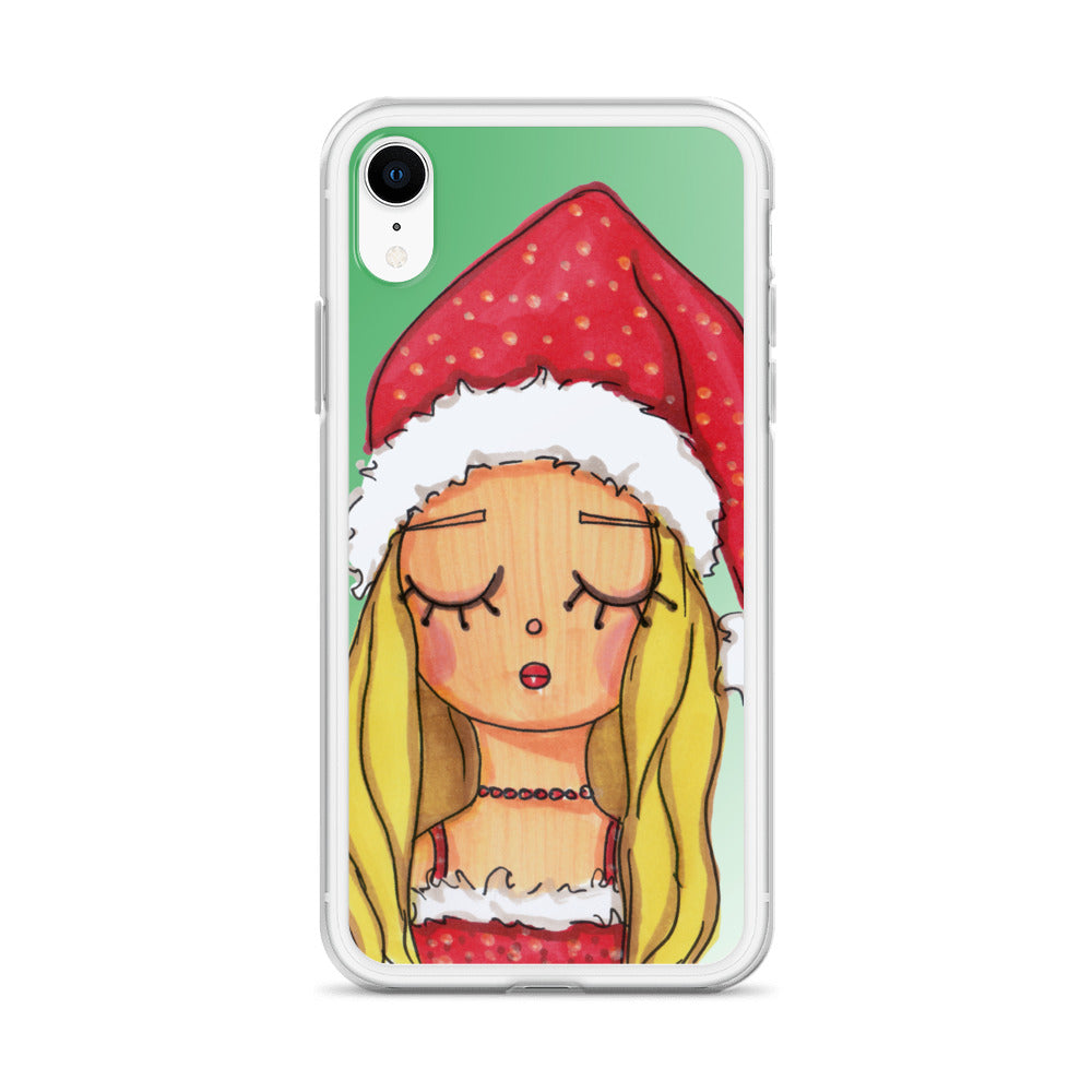 Santa Baby, Christmas, Clear Case for iPhone®