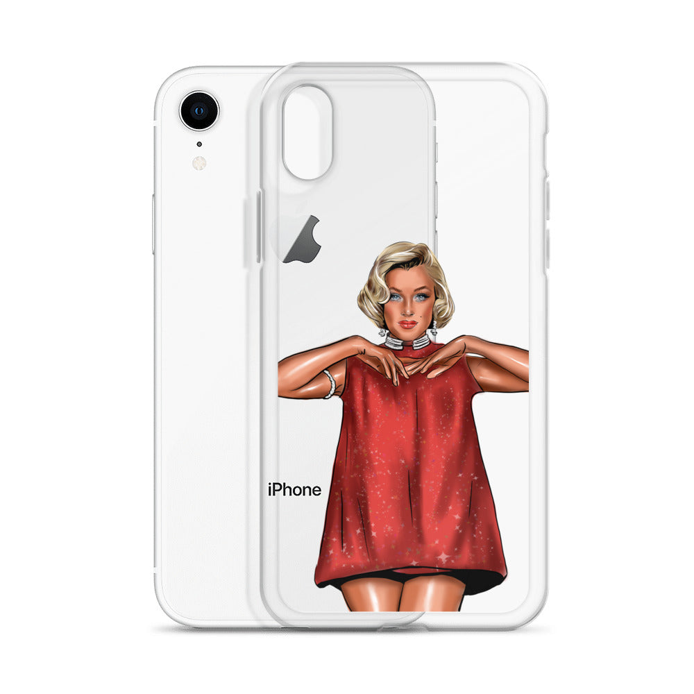 Marilyn, Clear Case for iPhone®