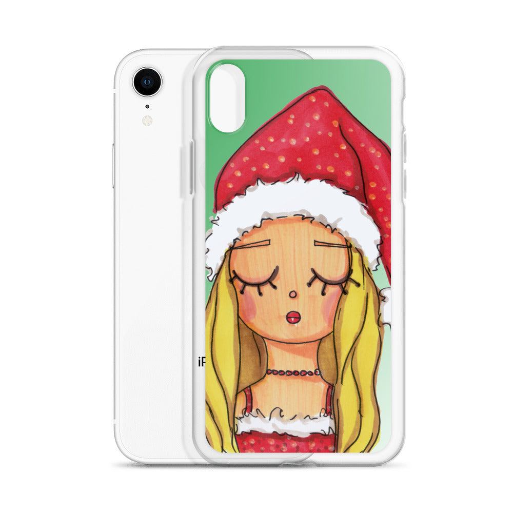 Santa Baby, Christmas, Clear Case for iPhone®