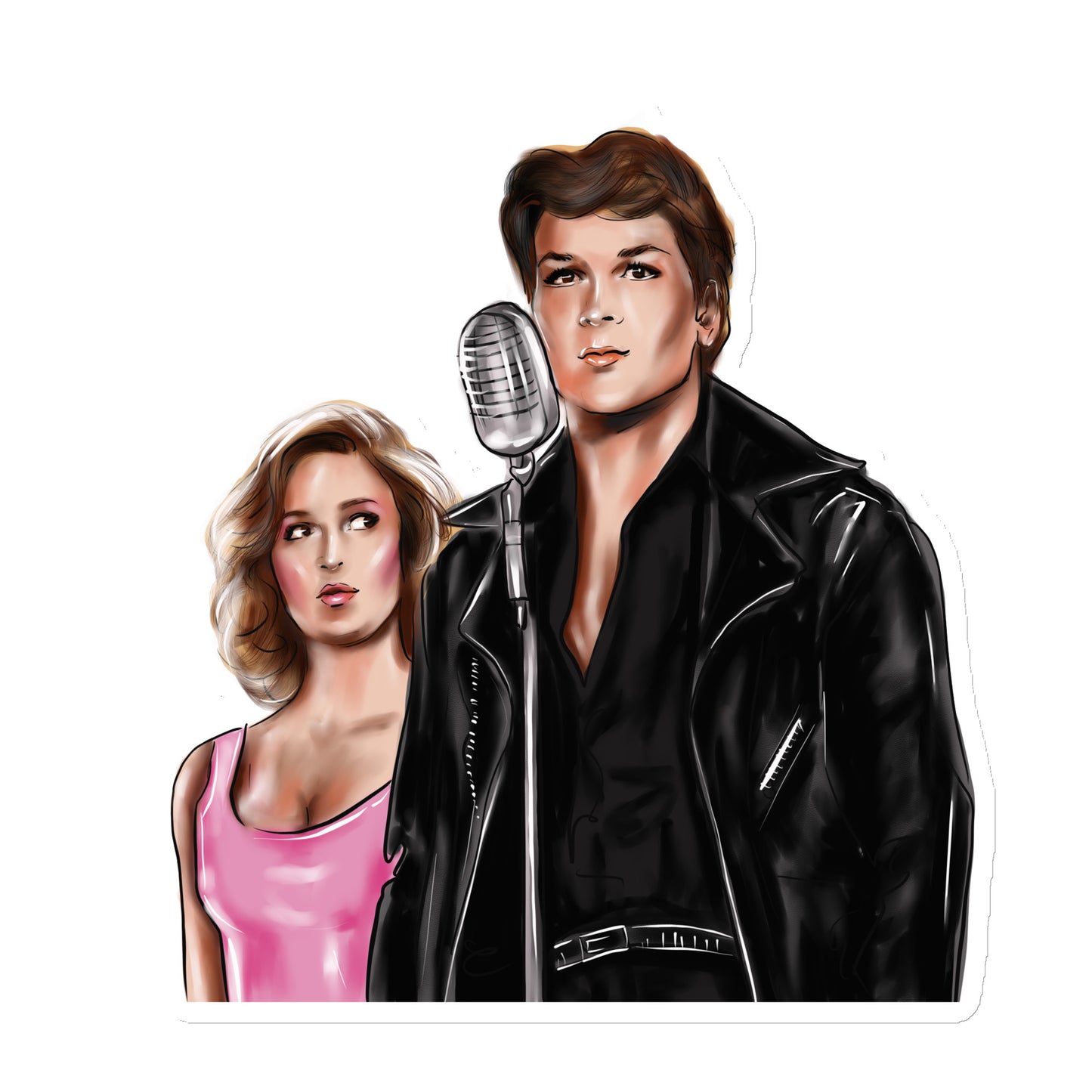 Jennifer Grey, Baby, Patrick Swayze, Johnny Castle, Dirty Dancing, Magnet