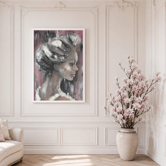 Jessica Alba. Museum Framed Print