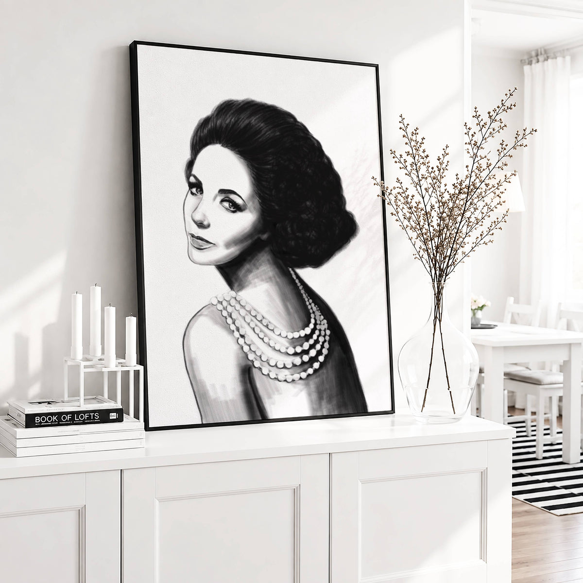 Elizabeth Taylor | Framed Fine Art Print
