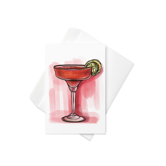 Bloody Mary, Cocktail, Greeting card