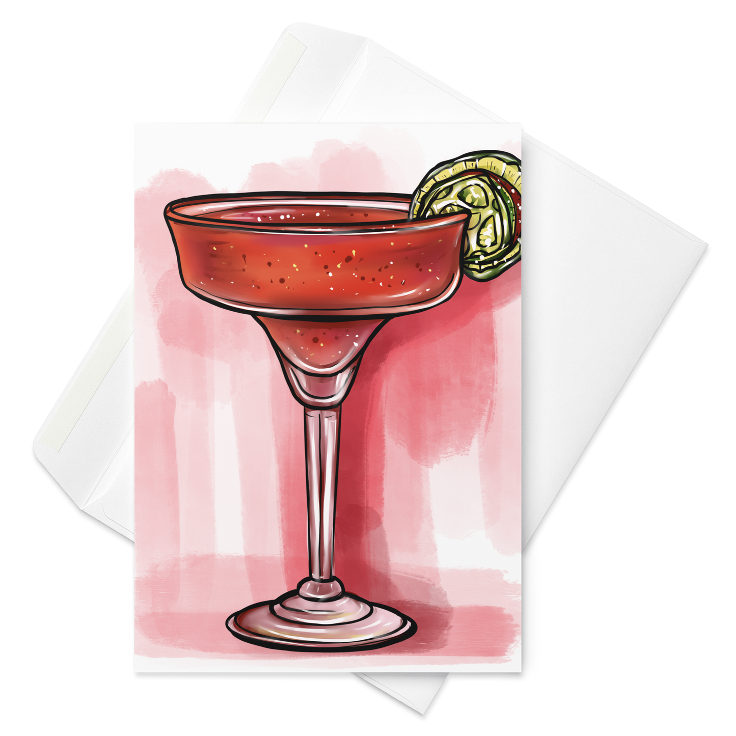 Bloody Mary, Cocktail, Greeting card