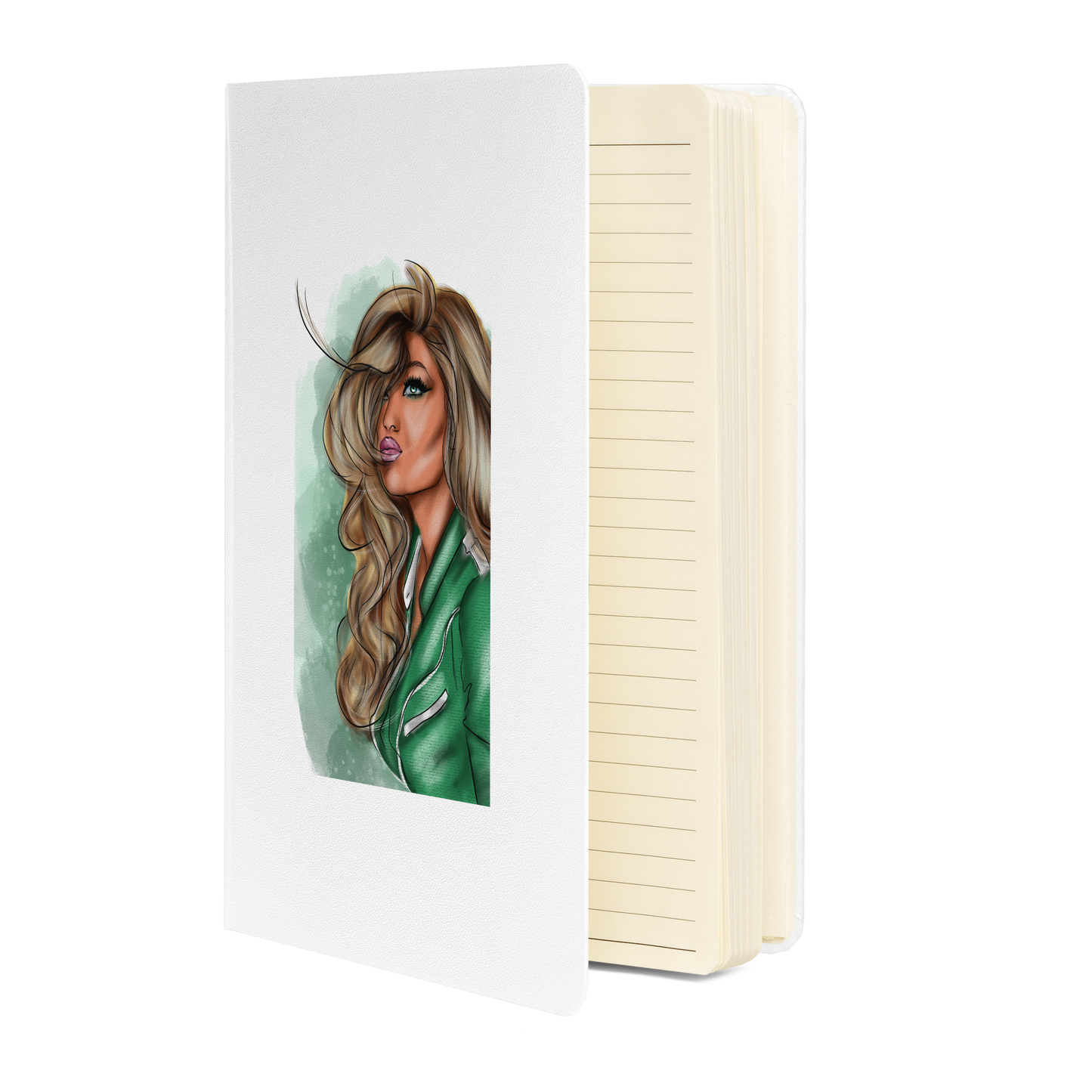 Gigi Hadid, Hardcover bound notebook