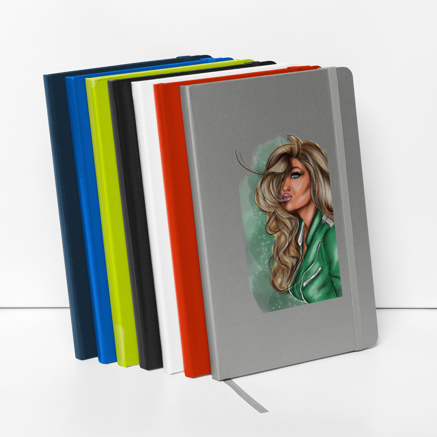 Gigi Hadid, Hardcover bound notebook