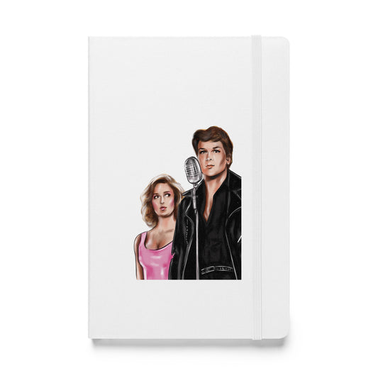 Dirty Dancing, Jennifer Grey, Patrick Swayze, Hardcover bound notebook